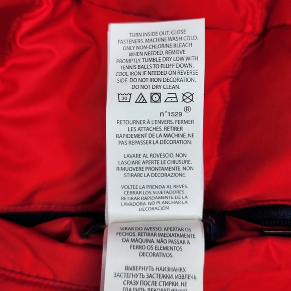 Polo Ralph Lauren Puffer Vest Boys Small 8 Reversible Duck Down Red Navy Preppy - Picture 12 of 13